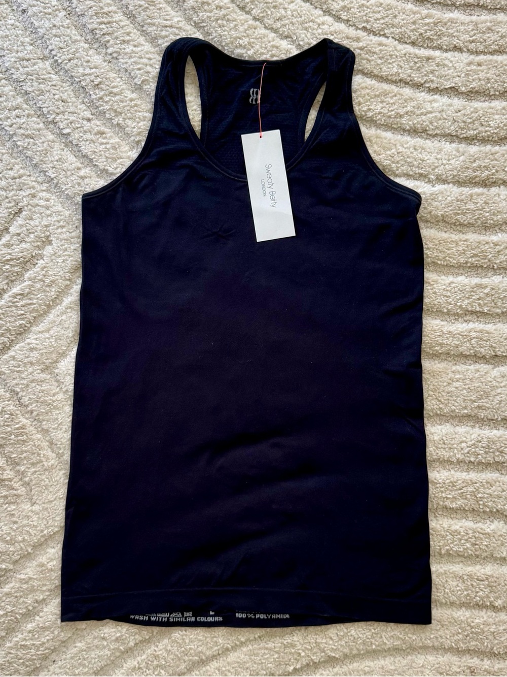 NWT Sweaty Betty Seamless workout tank-Large